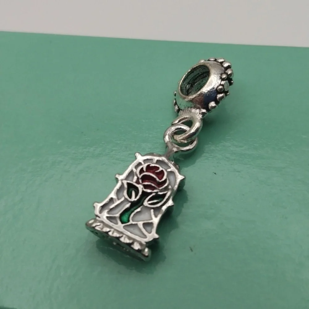 Beauty‎ and the beast till the last rose petal falls charm